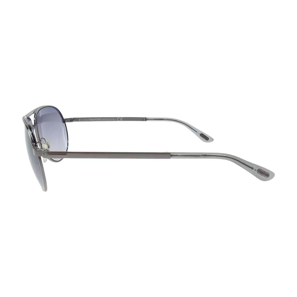 TOM FORD トムフォード TF-0144-08B Marko グラデーションブラウン ティアドロップ ブラック  ブラック系【中古】