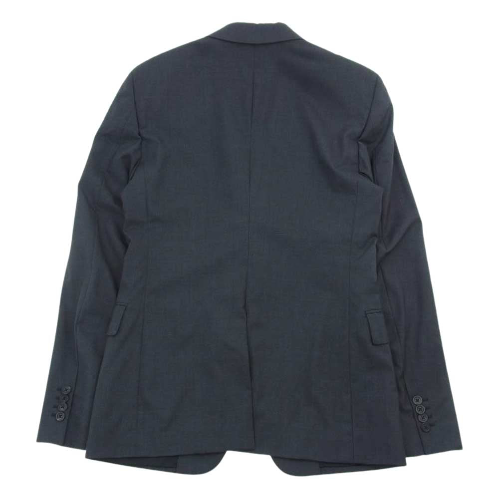 PRADA プラダ スーツ セットアップ テーラード ジャケット シングル パンツ スラックス グレー 46R【中古】