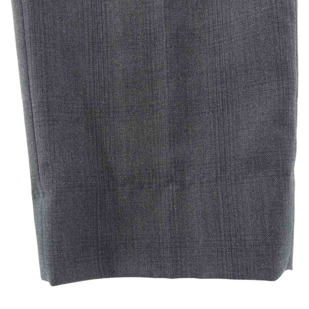 PRADA プラダ スーツ セットアップ テーラード ジャケット シングル パンツ スラックス チェック グレー系 46R【中古】