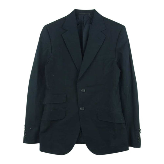 GUCCI グッチ CTX75907G コットン テーラード ジャケット イタリア製 ブラック系 44R【中古】