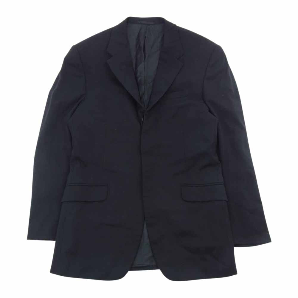 PRADA プラダ 3B スーツ セットアップ シングル ブラック ブラック系 46【中古】