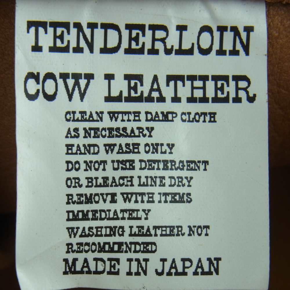 TENDERLOIN テンダーロイン PORTER ポーター T-TOTE Suede LEATHER COW LE スエード レザー トート バック ブラウン系【中古】