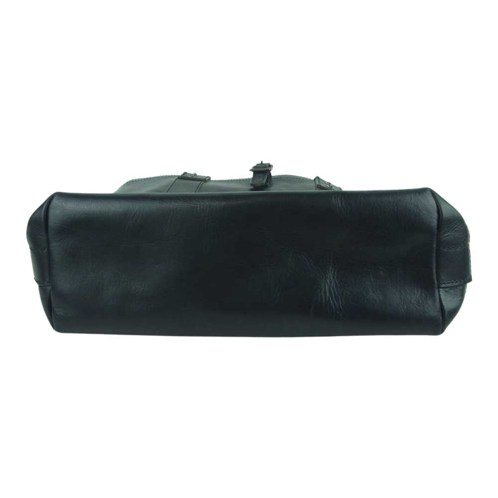 TENDERLOIN テンダーロイン PORTER ポーター T-TOTE LEATHER COW LE レザー トート バック 日本製 ブラック系【中古】