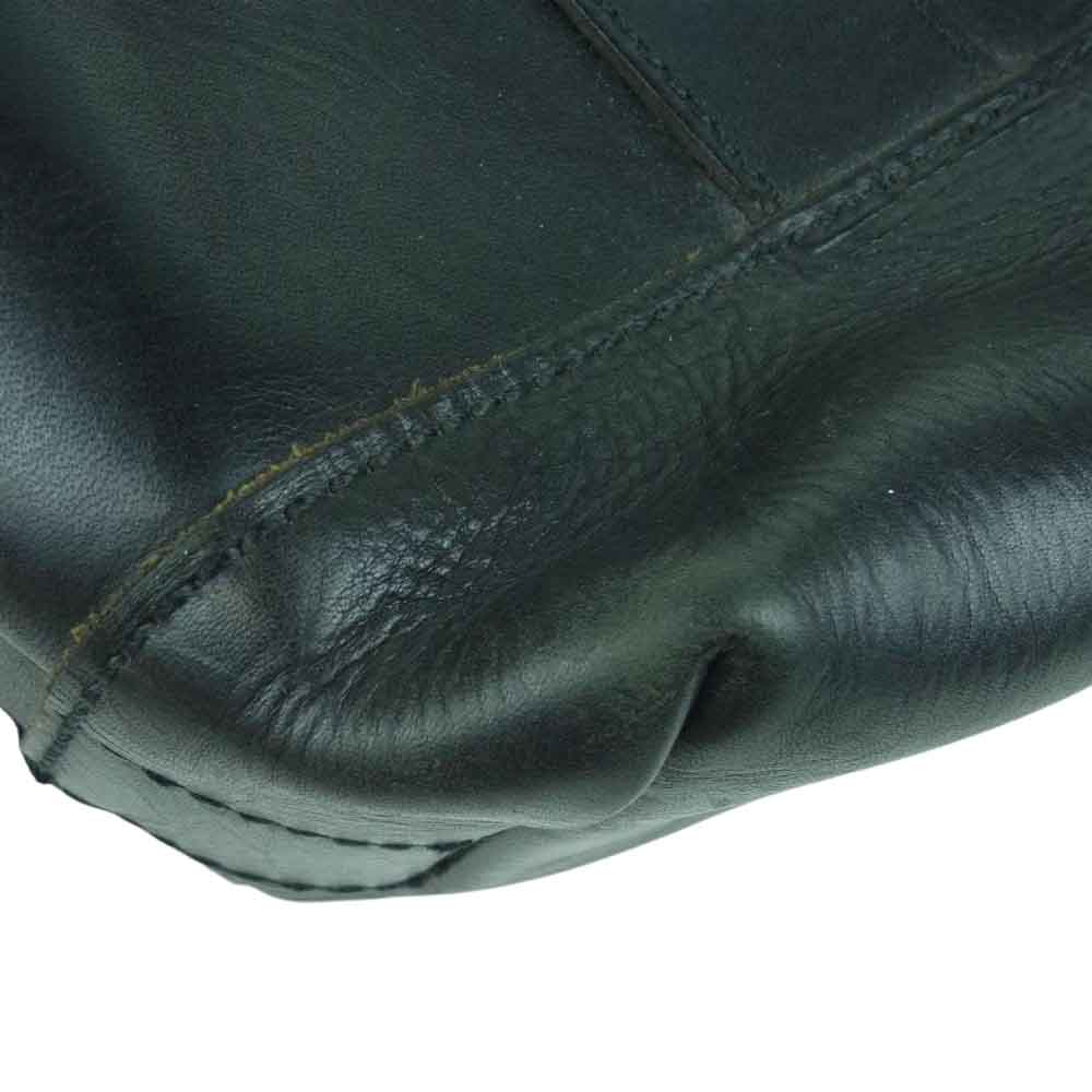 TENDERLOIN テンダーロイン PORTER ポーター T-TOTE LEATHER COW LE レザー トート バック 日本製 ブラック系【中古】