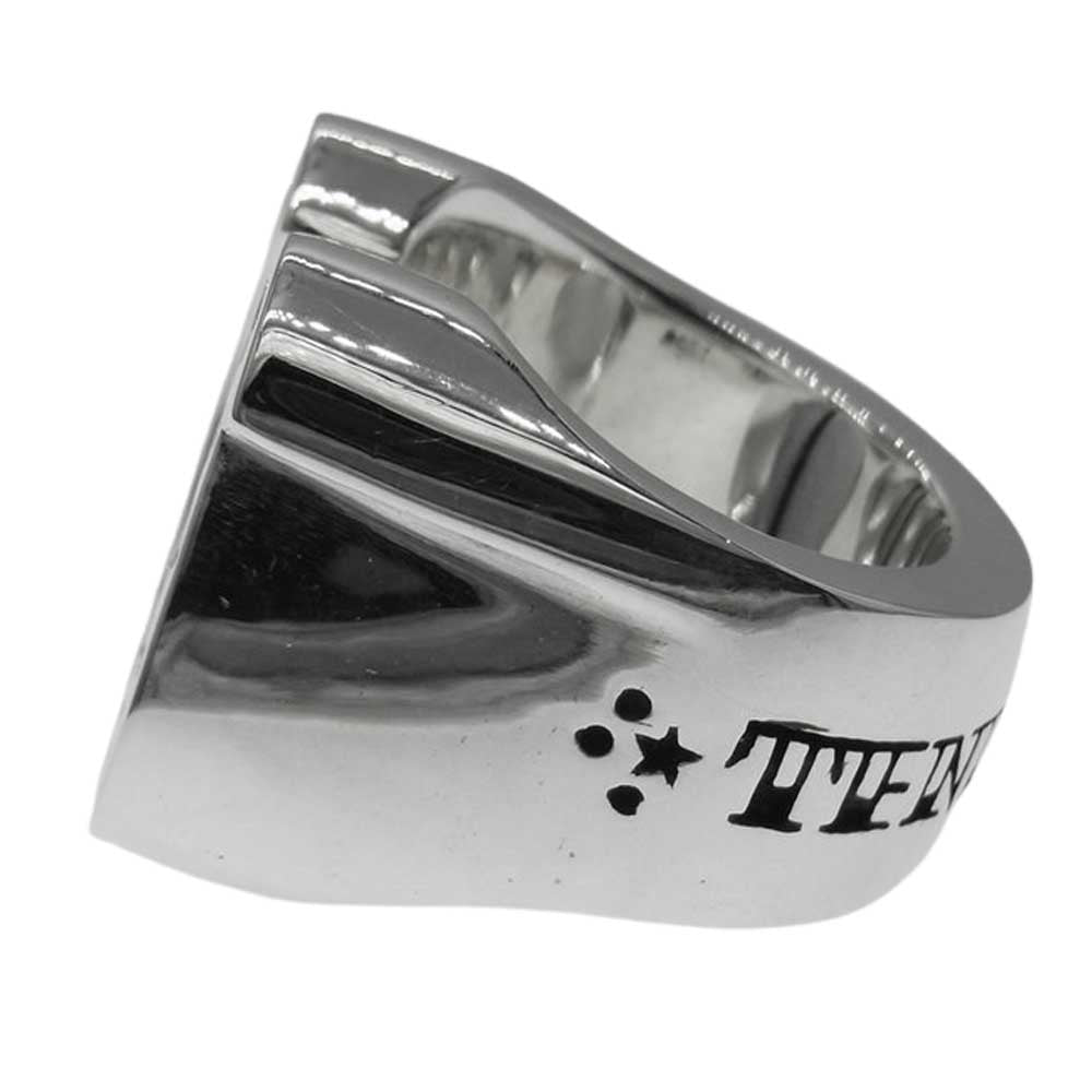 TENDERLOIN テンダーロイン T-H.S RING SILVER ホースシュー ダイヤ リング シルバー シルバー系 14号【中古】