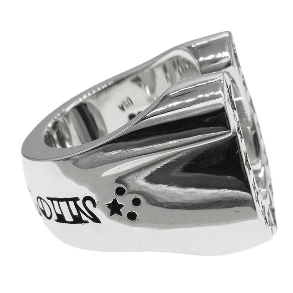 TENDERLOIN テンダーロイン T-H.S RING SILVER ホースシュー ダイヤ リング シルバー シルバー系 14号【中古】