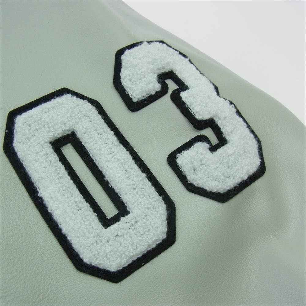 HYSTERIC GLAMOUR ヒステリックグラマー × WIND AND SEA ウィンダンシー 21AW WDS-HYS-3-01 Stadium Jumper スタジアム ジャンパー スタジャン グレー系 S【新古品】【未使用】【中古】