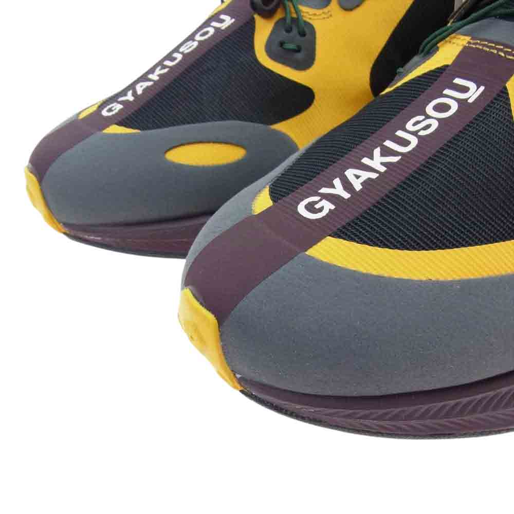 NIKE ナイキ BQ0579-700 UNDER COVER ZOOM PEGASUS 35 TURBO GYAKUSOU アンダーカバー ズーム ペガサス 35 ターボ ギャクソウ イエロー系 27.5㎝【新古品】【未使用】【中古】