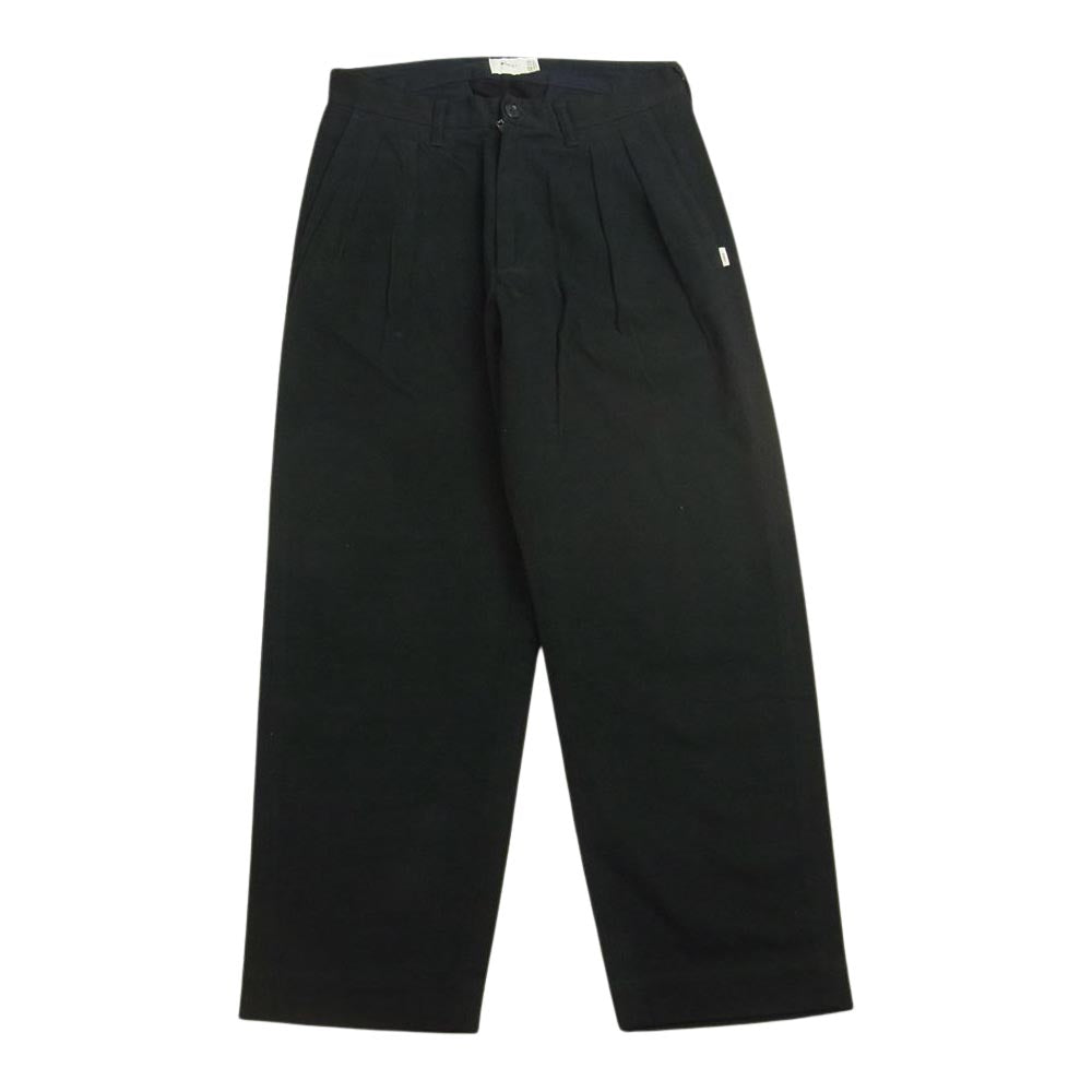 S 20AW WTAPS TUCK / TROUSERS FLANNEL