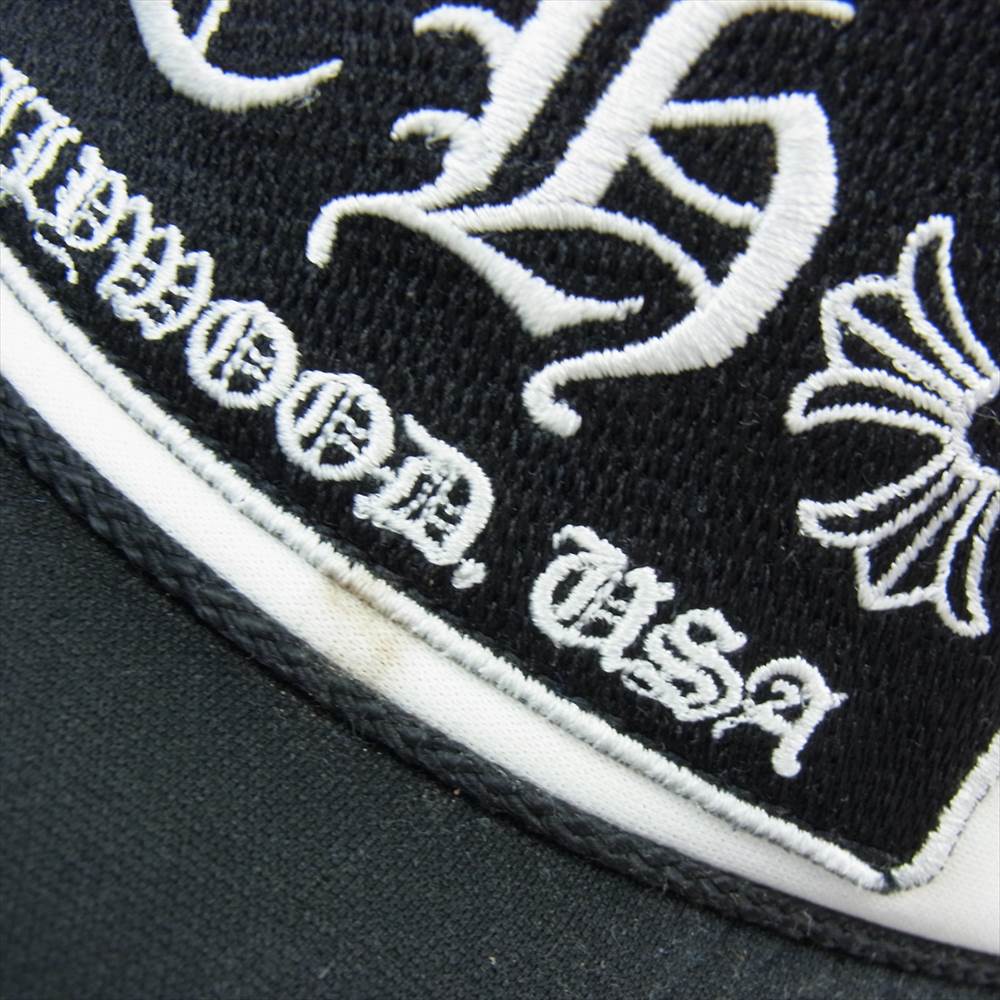 CHROME HEARTS クロムハーツ（原本無） TURCKER CAP メッシュ トラッカーキャップ ブラック系 ホワイト系【中古】
