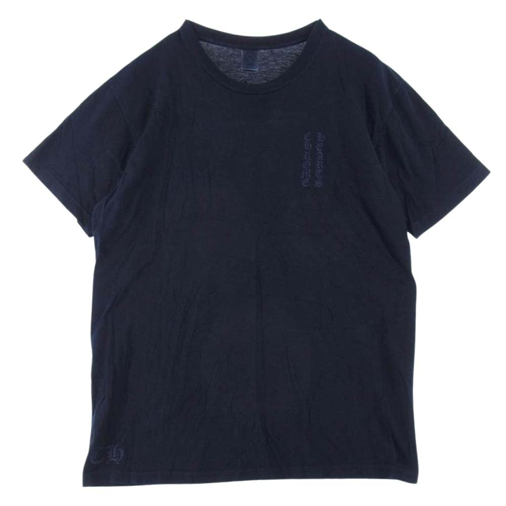 クロムハーツ 藍染め加工 バックダガープリント 半袖 Tシャツ size M
