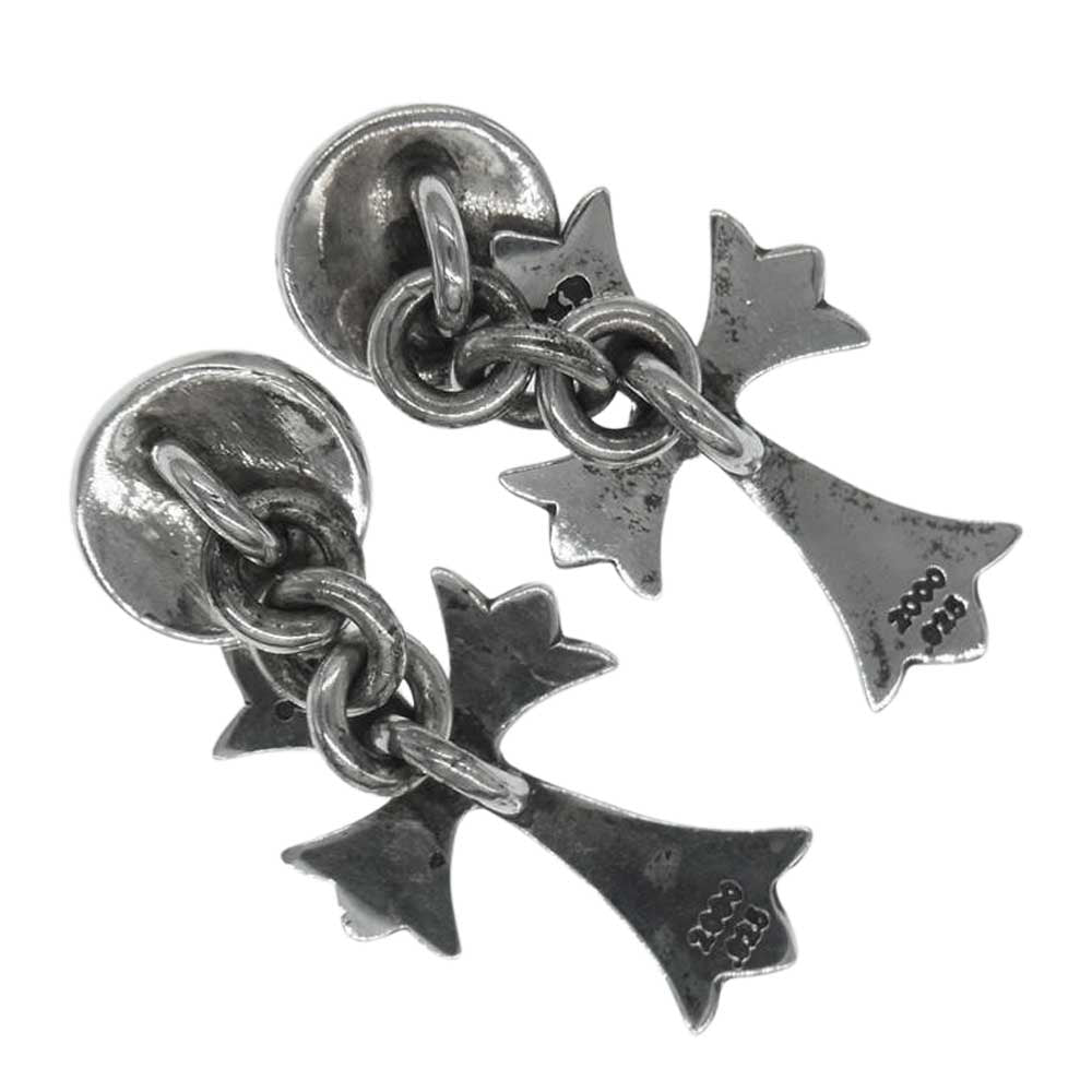 CHROME HEARTS クロムハーツ（原本無） CUFFLINKS タイニーCH クロスカフス ホースシュー シルバー系【中古】