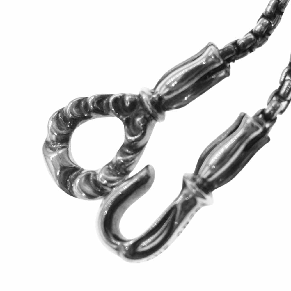 LONE ONES ロンワンズ ネックレス  ギャランティ付属 MFNH-0002 M MF Hooks Medium Box Chain メイティング フライト ボックスチェーン ミディアム シルバー系【中古】 LONE ONES ロンワンズ ギャランティ付属 MFNH-0002 M MF Hooks Medium