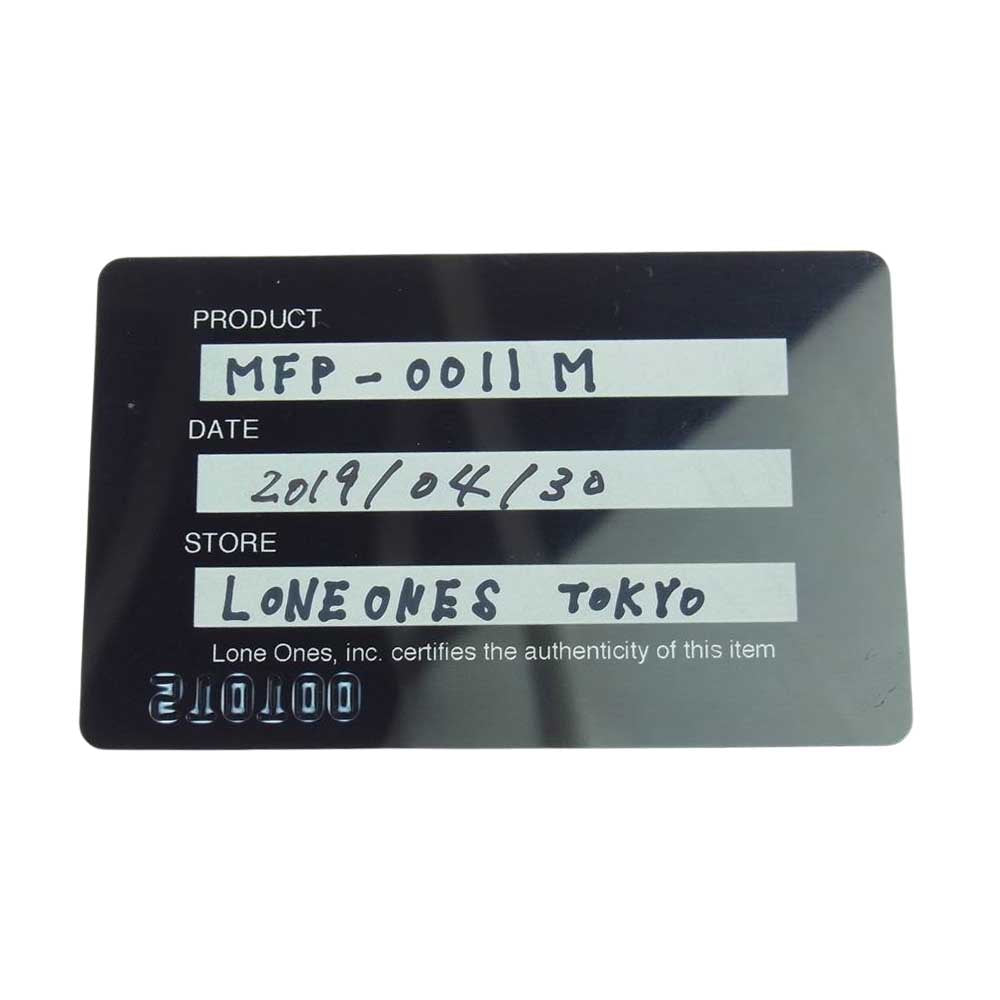 LONE ONES ロンワンズ ギャランティ付属 MFP-0011 M Dove Bell Medium ドーヴ ベル ミディアム シルバー系【中古】