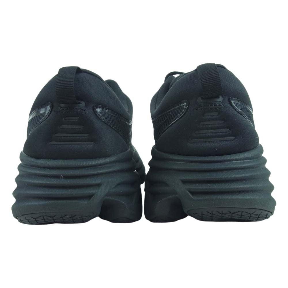 HOKA ONE ONE ホカ オネオネ 1123202 BBLC BONDI 8 ボンダイ ランニング シューズ スニーカー ブラック系 28cm【極上美品】【中古】