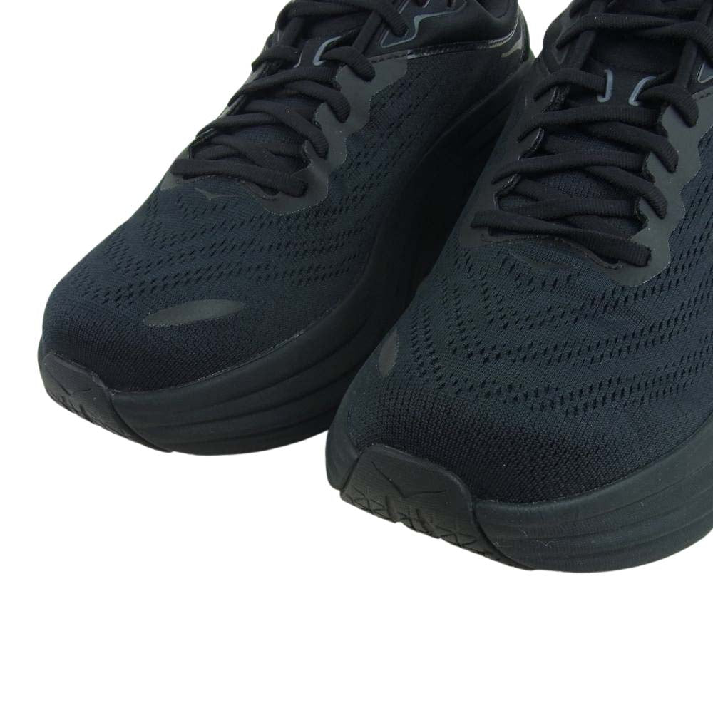 HOKA ONE ONE ホカ オネオネ 1123202 BBLC BONDI 8 ボンダイ ランニング シューズ スニーカー ブラック系 28cm【極上美品】【中古】