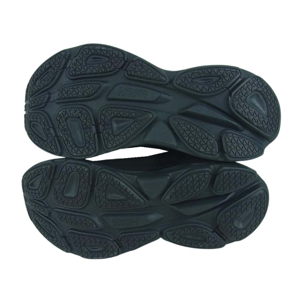HOKA ONE ONE ホカ オネオネ 1123202 BBLC BONDI 8 ボンダイ ランニング シューズ スニーカー ブラック系 28cm【極上美品】【中古】