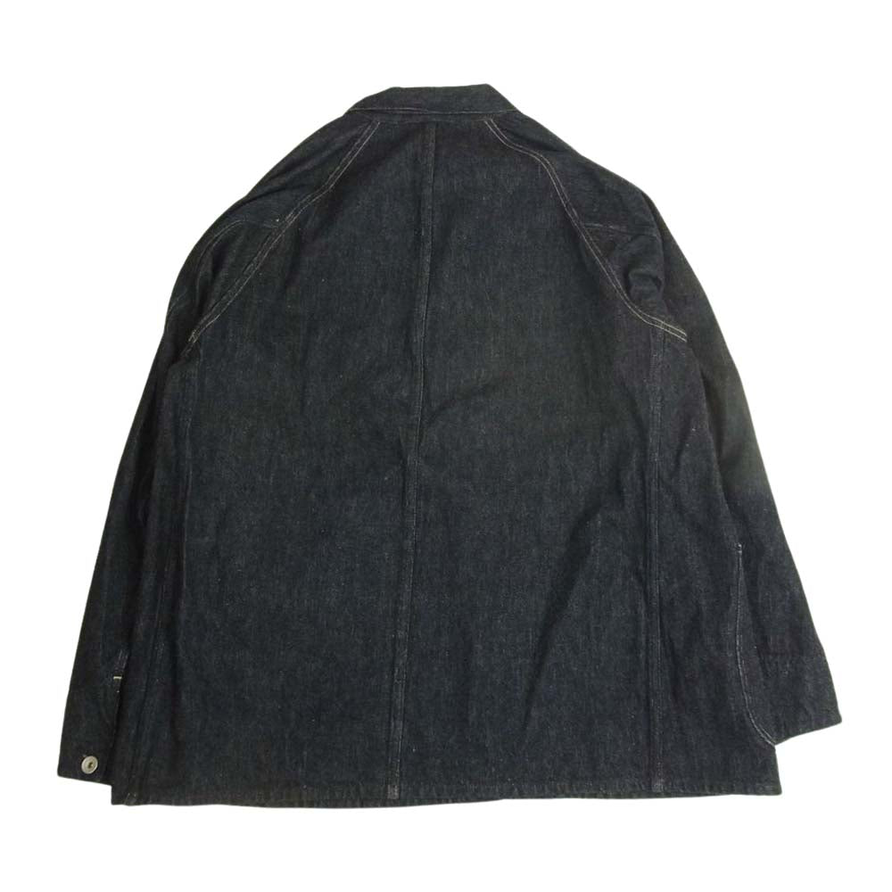 COMOLI コモリ 22AW W03-01002 デニム ワーク ジャケット インディゴブルー系 3【新古品】【未使用】【中古】