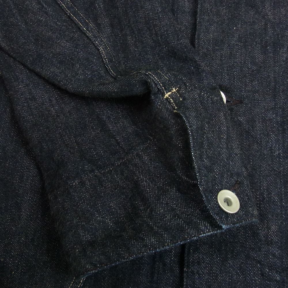 COMOLI コモリ 22AW W03-01002 デニム ワーク ジャケット インディゴブルー系 3【新古品】【未使用】【中古】