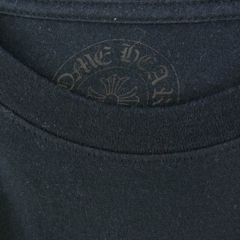 CHROME HEARTS クロムハーツ（原本無） クロムハーツジャパン 国内正規品 VINEDAGGER Back Print Pocket L/S Tee ダガープリント ポケット付き バックプリント 長袖 Tシャツ ブラック系 M【中古】