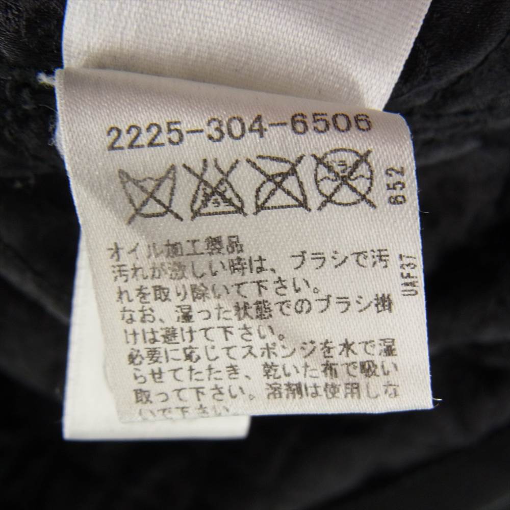 CHROME HEARTS クロムハーツ（原本有） 国内正規品 PCOAT FBRC VJ1 WXD CTTN JVP クロスボールボタン オイルド コート ブラック系 M【中古】