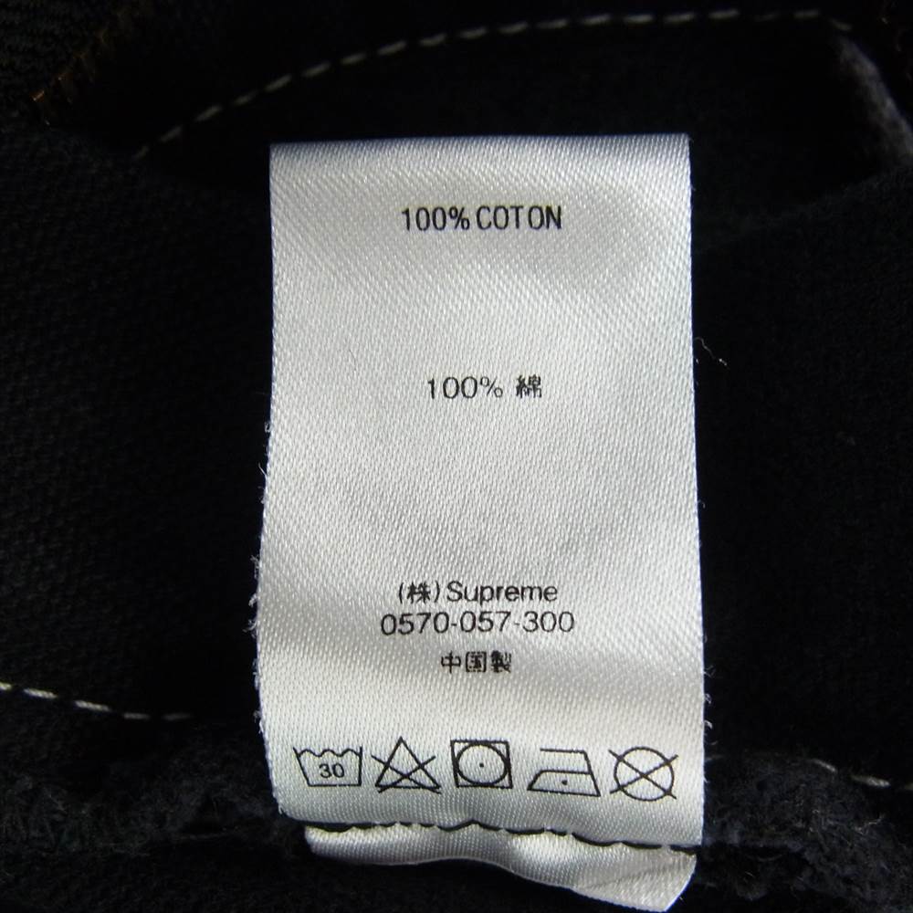 Supreme シュプリーム 22SS Double Knee Canvas Painter Pant ダブルニー キャンバス ペインター カーゴパンツ ワークパンツ ブラック系 34【中古】