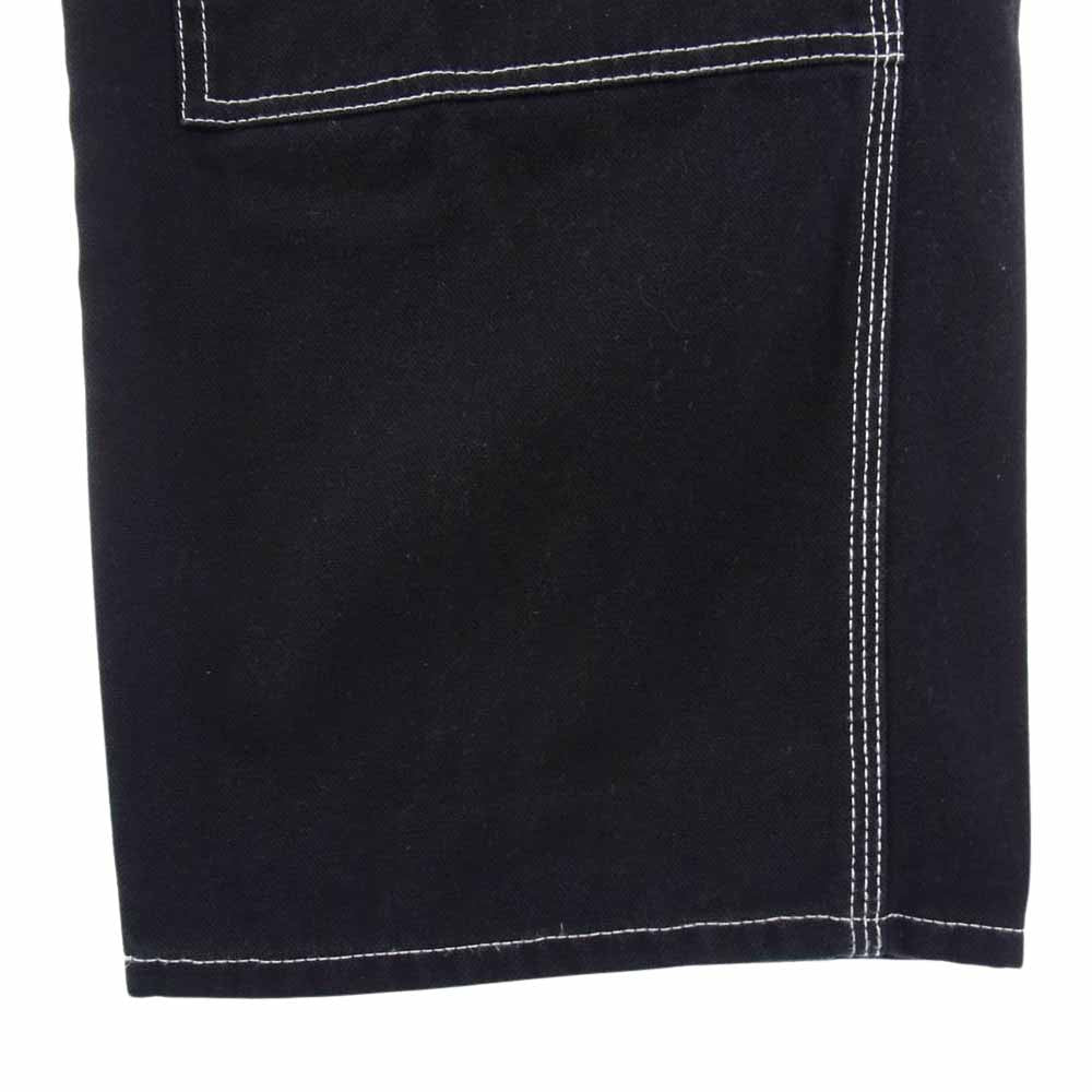 Supreme シュプリーム 22SS Double Knee Canvas Painter Pant ダブルニー キャンバス ペインター カーゴパンツ ワークパンツ ブラック系 34【中古】