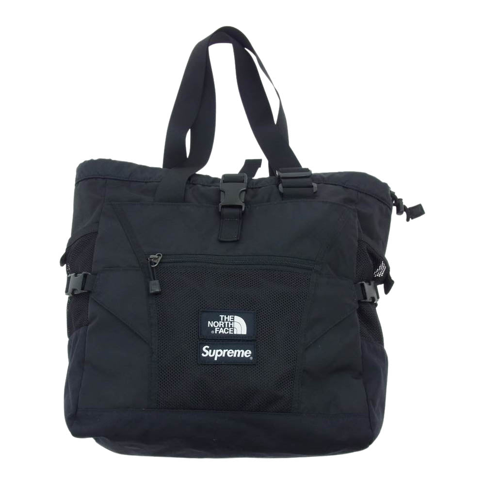 Supreme シュプリーム 20SS NF0A4QT1 ×THE NORTH FACE ノースフェイス TNF Adventure Tote アドベンチャー トートバッグ ブラック系【中古】