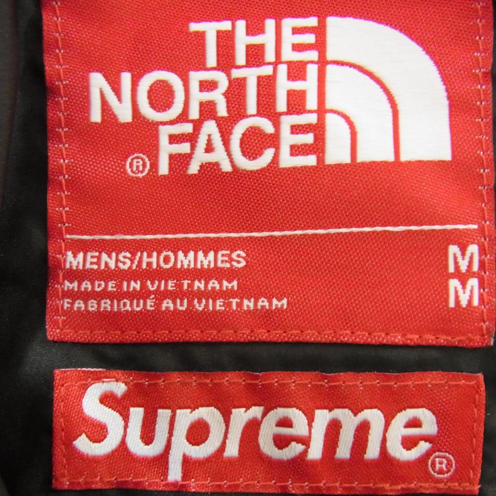 Supreme シュプリーム 19AW NF0A3SDE × The North Face Paper Print Nuptse Pant ノース フェイス ペーパープリント ヌプシ ボトムス グレー系 M【美品】【中古】