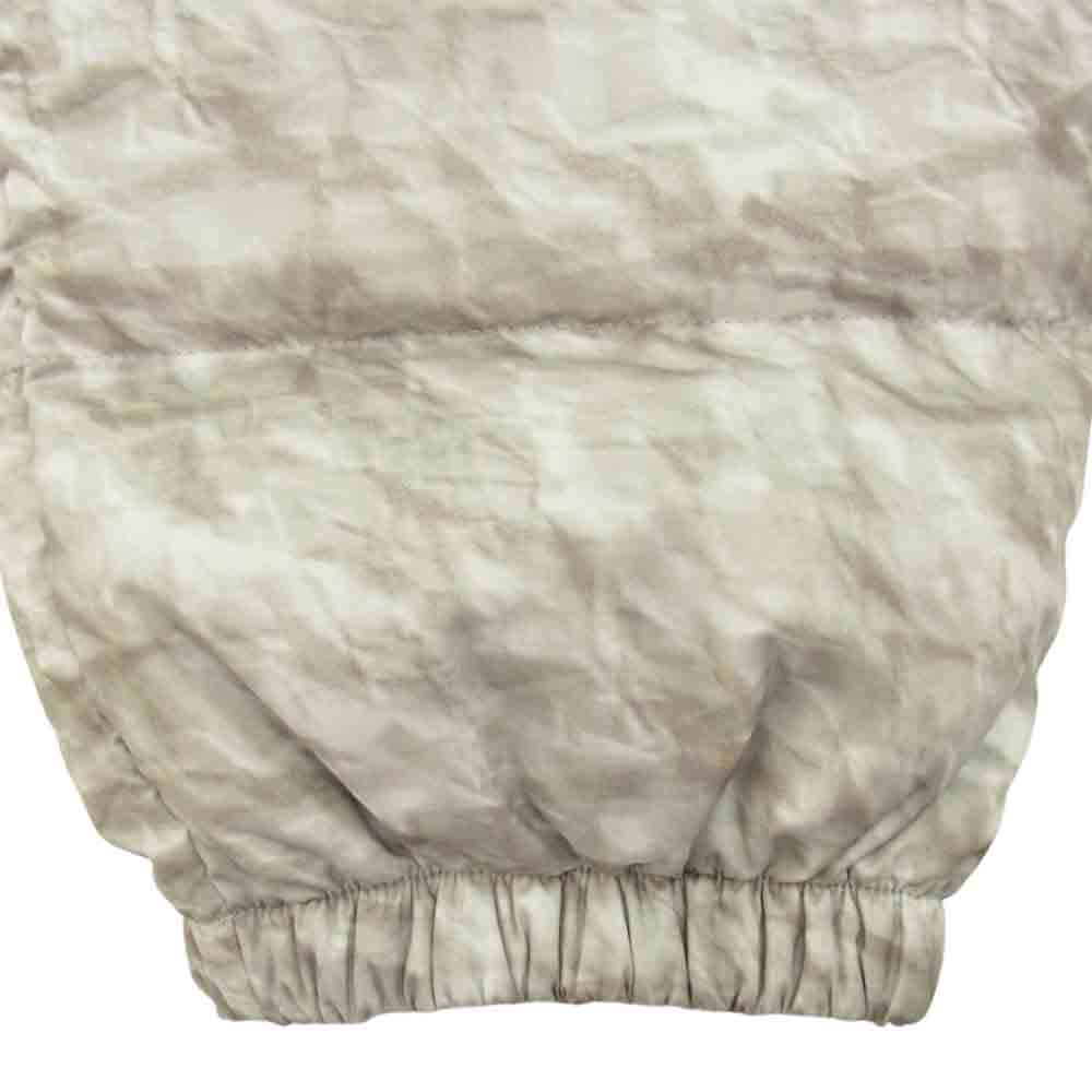 Supreme シュプリーム 19AW NF0A3SDE × The North Face Paper Print Nuptse Pant ノース フェイス ペーパープリント ヌプシ ボトムス グレー系 M【美品】【中古】