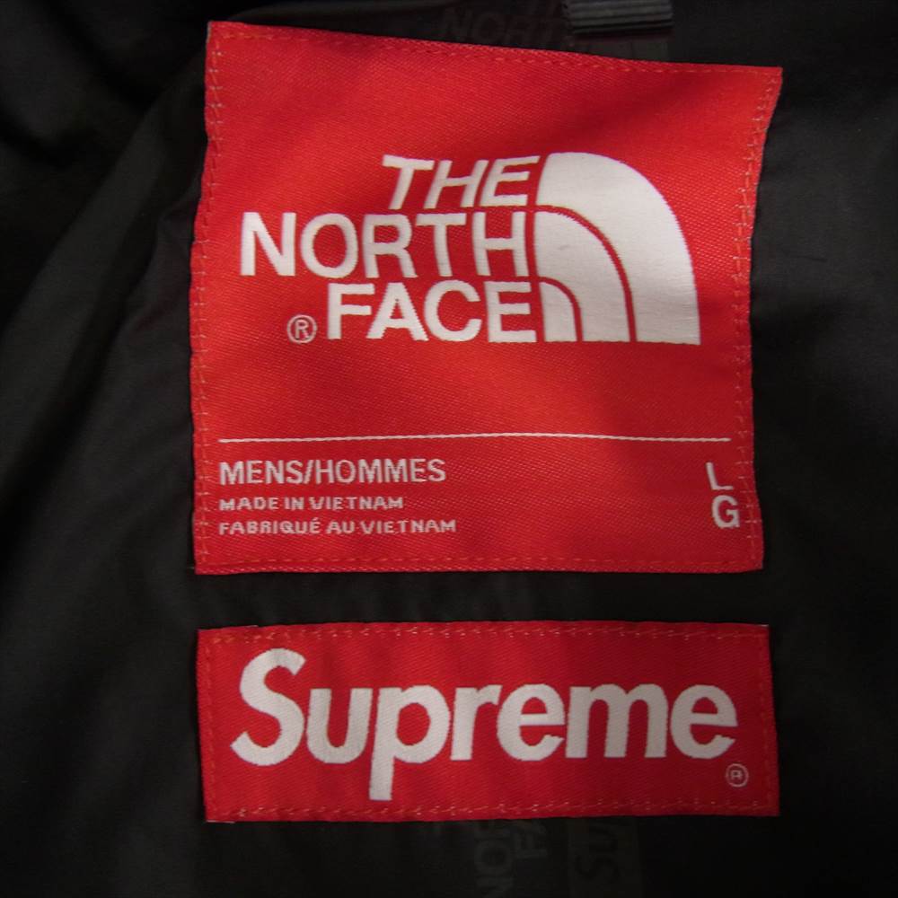 Supreme シュプリーム 18AW NF0A3SDI ×THE NORTH FACE Expedition Jacket Gore-Tex ノースフェイス エクスペディション ジャケット ゴアテックス NP61810I オフホワイト系 レッド系 ブラック系 L【中古】