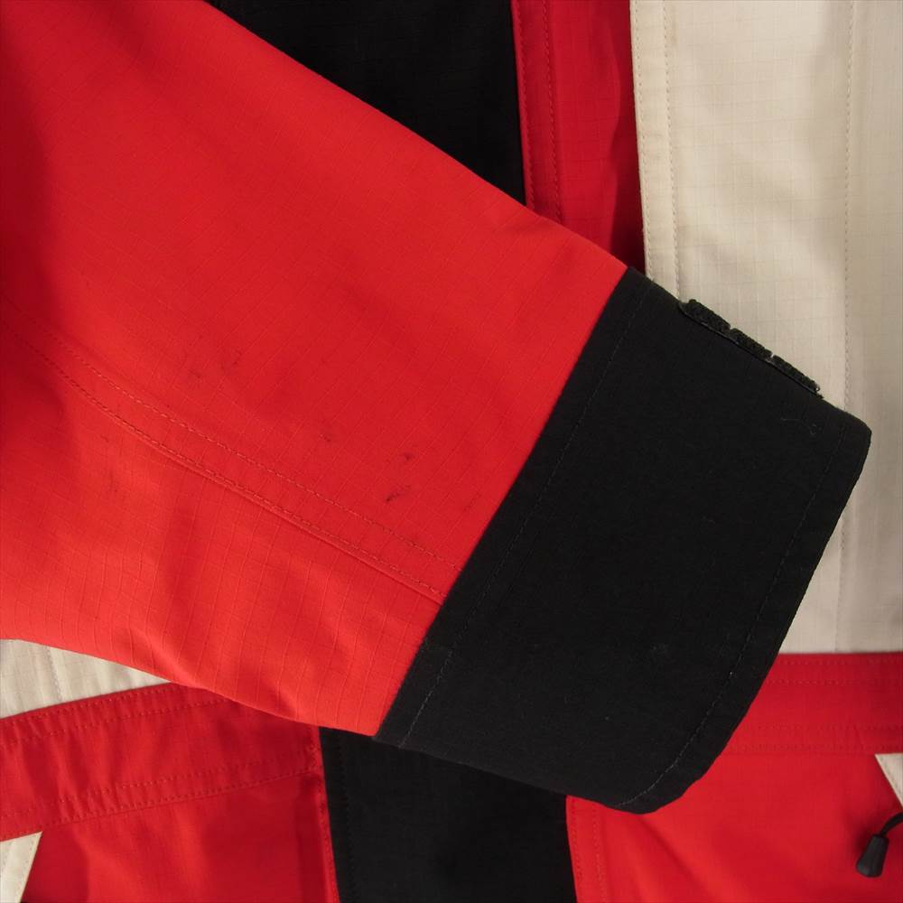 Supreme シュプリーム 18AW NF0A3SDI ×THE NORTH FACE Expedition Jacket Gore-Tex ノースフェイス エクスペディション ジャケット ゴアテックス NP61810I オフホワイト系 レッド系 ブラック系 L【中古】