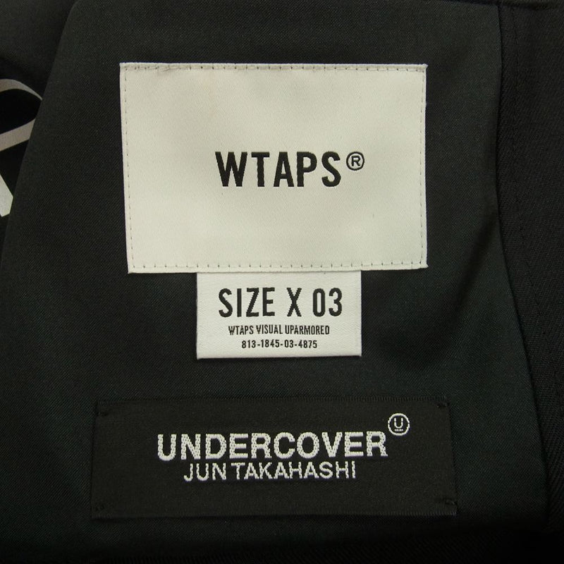 WTAPS ダブルタップス 21AW 212ZUUCD-JKM01S × UNDERCOVER JT / COAT