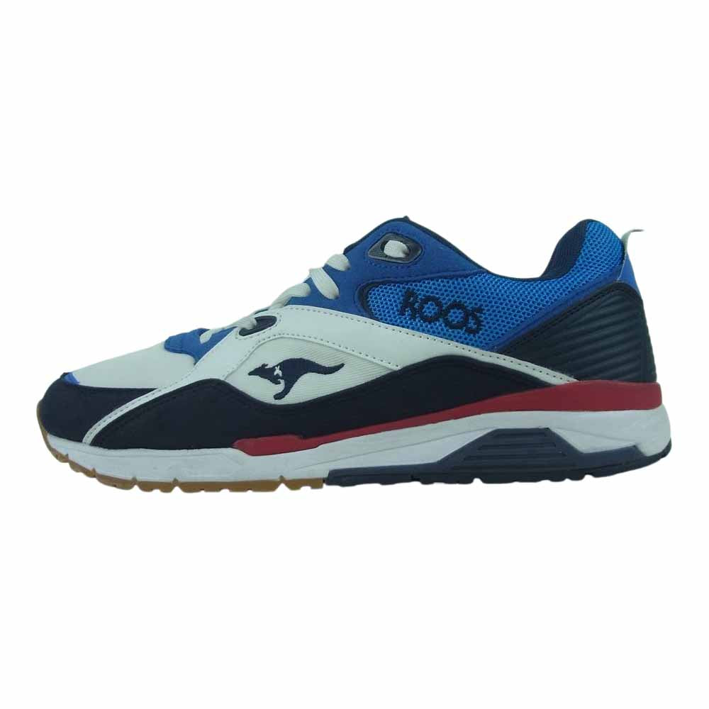カンガルーズ 47237 000 4228 Runaway ROOS 001 ランナウェイ スニーカー ホワイト系 ブルー系 28cm【中古】