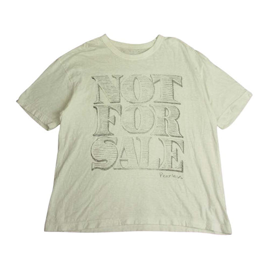 VISVIM ビズビム 22SS  0122105010025 JUMBO TEE S/S N.F.S. ジャンボ 半袖 Tシャツ  ホワイト系 3【中古】