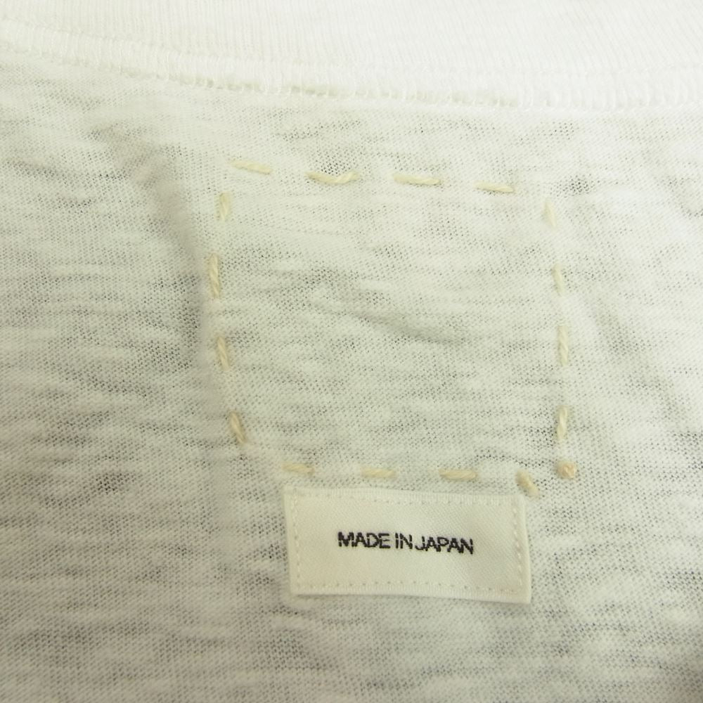 VISVIM ビズビム 22SS  0122105010025 JUMBO TEE S/S N.F.S. ジャンボ 半袖 Tシャツ  ホワイト系 3【中古】