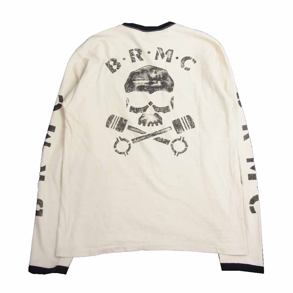 TOY'S McCOY トイズマッコイ TMC2147 JOHNNY RINGER LONG SLEEVE TEE ジミー リンガー 長袖 Tシャツ ベージュ系 M【中古】