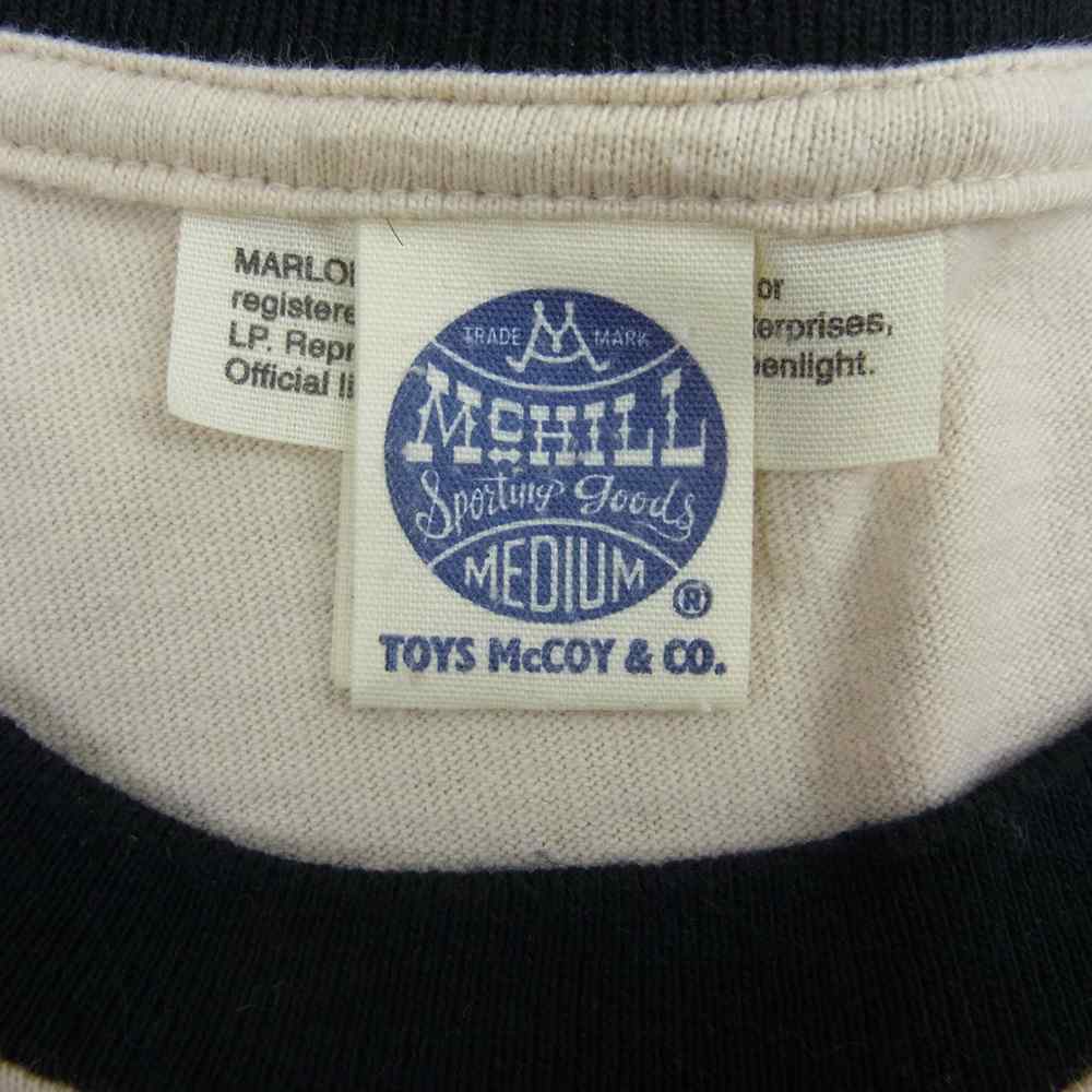 TOY'S McCOY トイズマッコイ TMC2147 JOHNNY RINGER LONG SLEEVE TEE ジミー リンガー 長袖 Tシャツ ベージュ系 M【中古】