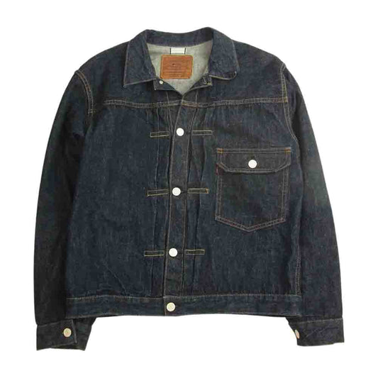 WAREHOUSE ウエアハウス DD-2001 DUCK DIGGER T-BACK STYLE ダックディガー 1st type Tバックスタイル デニム ジャケット インディゴブルー系 38【中古】