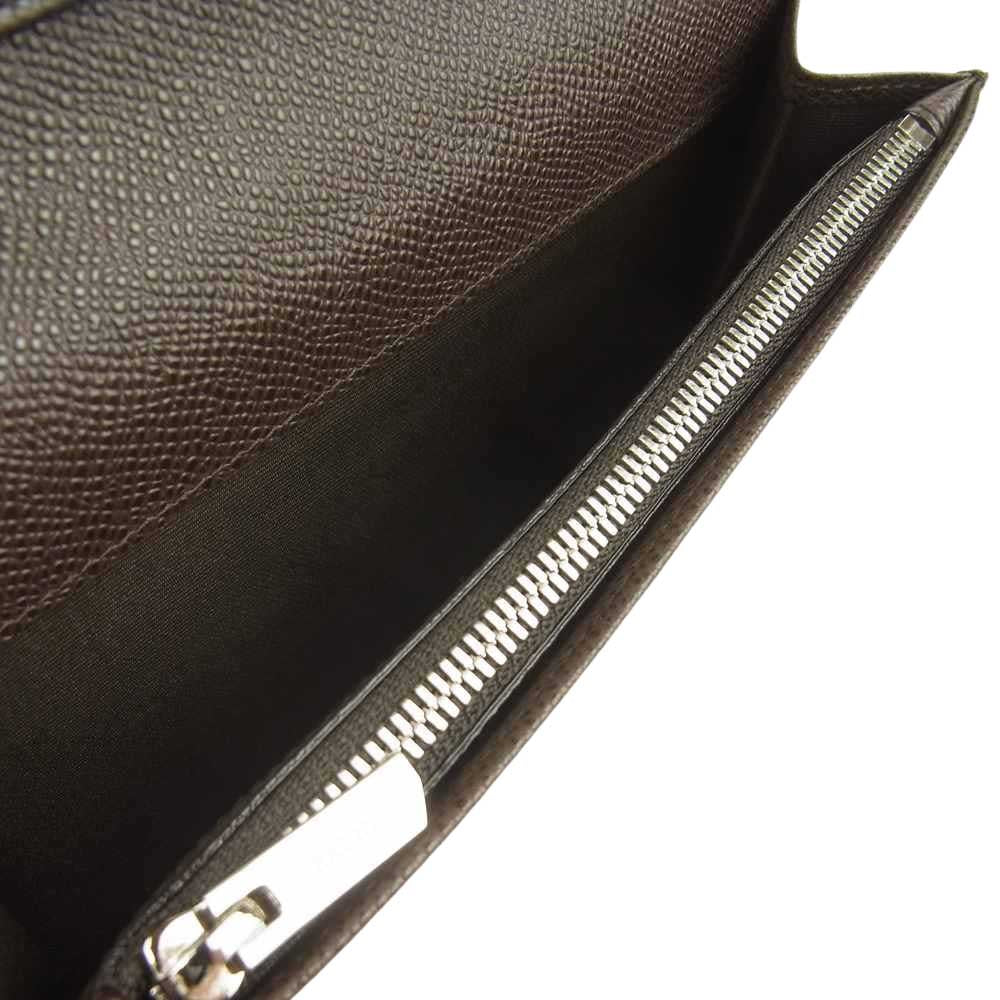 BALLY バリー TALIRO タリロ 二つ折り 長財布 ダークブラウン系【美品】【中古】