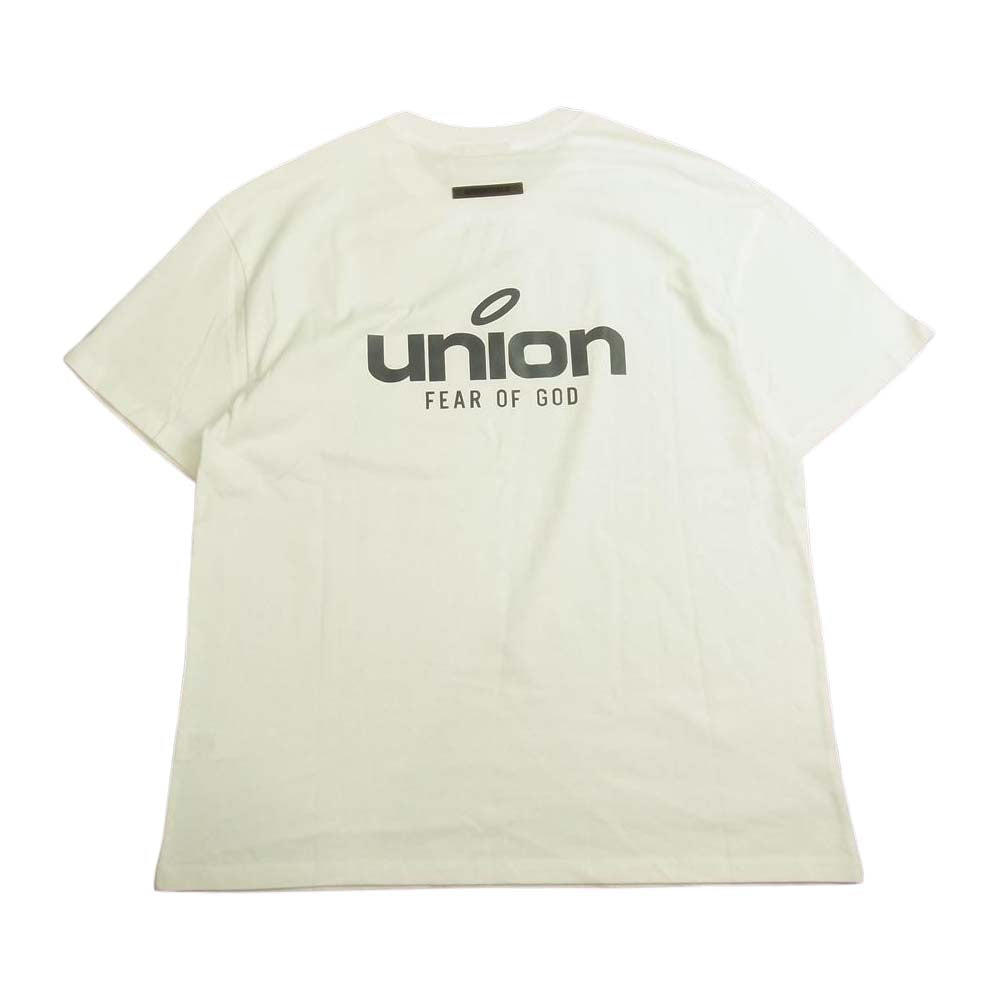 FEAR OF GOD フィアオブゴッド ESSENTIALS Union 30 Year Vintage Tee ユニオン 30周年 ヴィンテージ Tシャツ ホワイト系 S【新古品】【未使用】【中古】