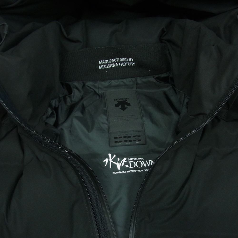 DESCENTE デサント DAMQGK31U 【訳有】 水沢ダウン ALLTERRAIN オルテライン ANCHOR アンカー ダウン ジャケット ブラック系 L【中古】