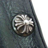 CHROME HEARTS クロムハーツ（原本有） 1SNAP 1スナップ CH クロスボールボタン ウォレット ブラック系【中古】