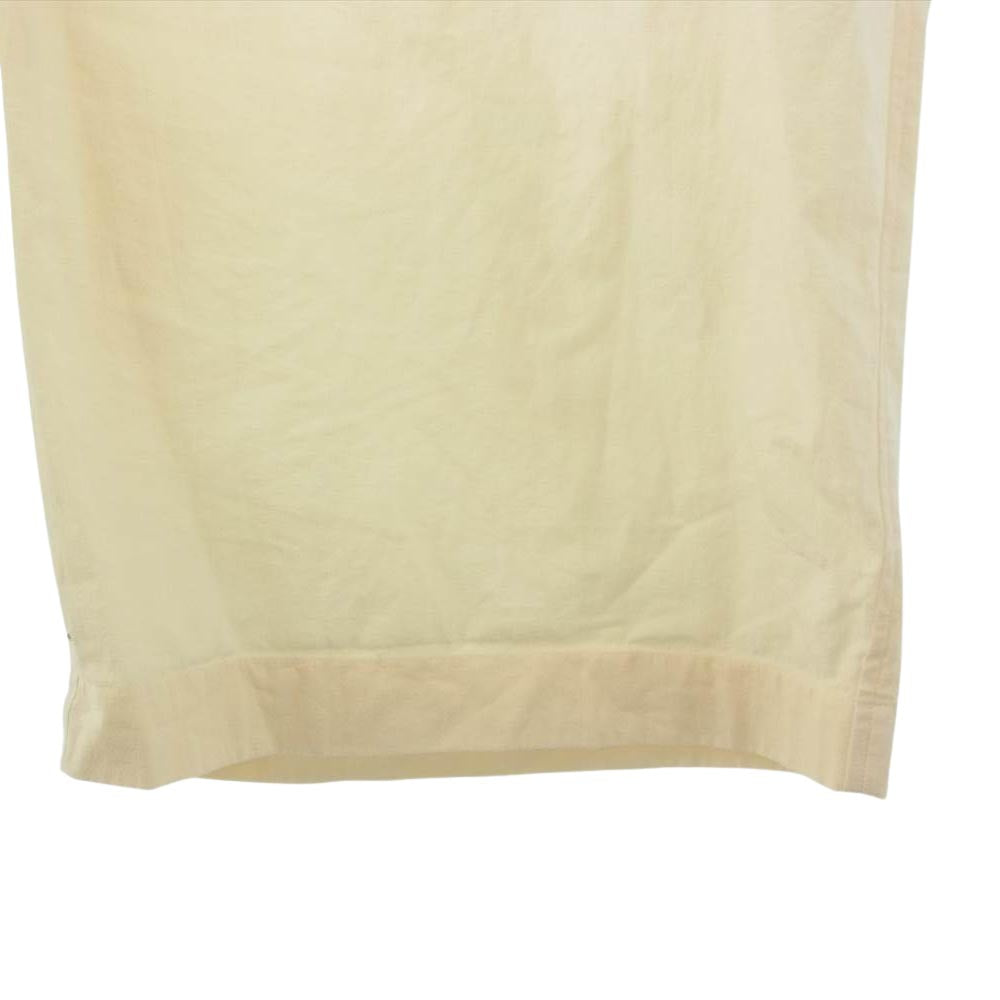 PRADA プラダ 22SS SC567_10HO_F0304_S_221 国内正規品 アイボリー プリント コットン ショート ジャンプスーツ オフホワイト系 M【中古】
