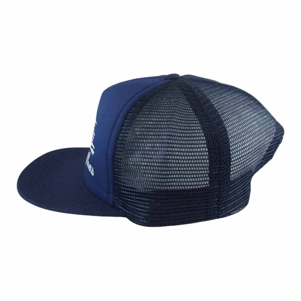 LANGLITZ LEATHERS ラングリッツレザーズ LOGO MESH CAP ロゴ メッシュ キャップ ネイビー インディゴブルー系【中古】