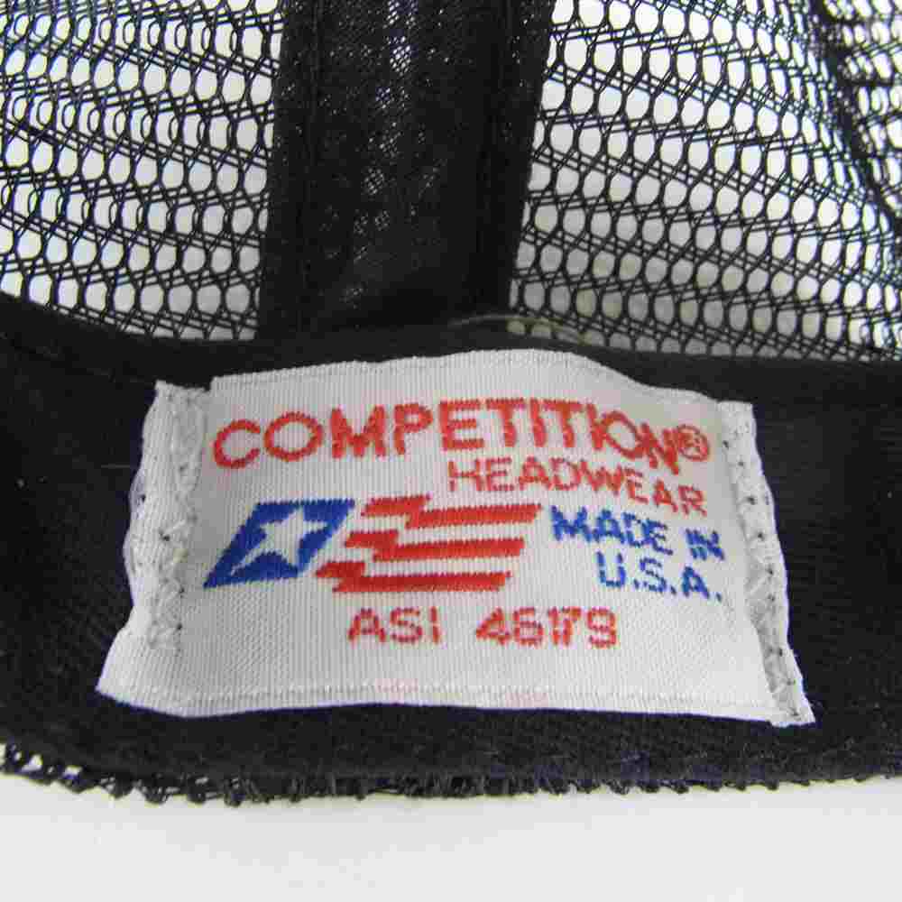 LANGLITZ LEATHERS ラングリッツレザーズ LOGO MESH CAP ロゴ メッシュ キャップ ブラック系 ホワイト系【中古】