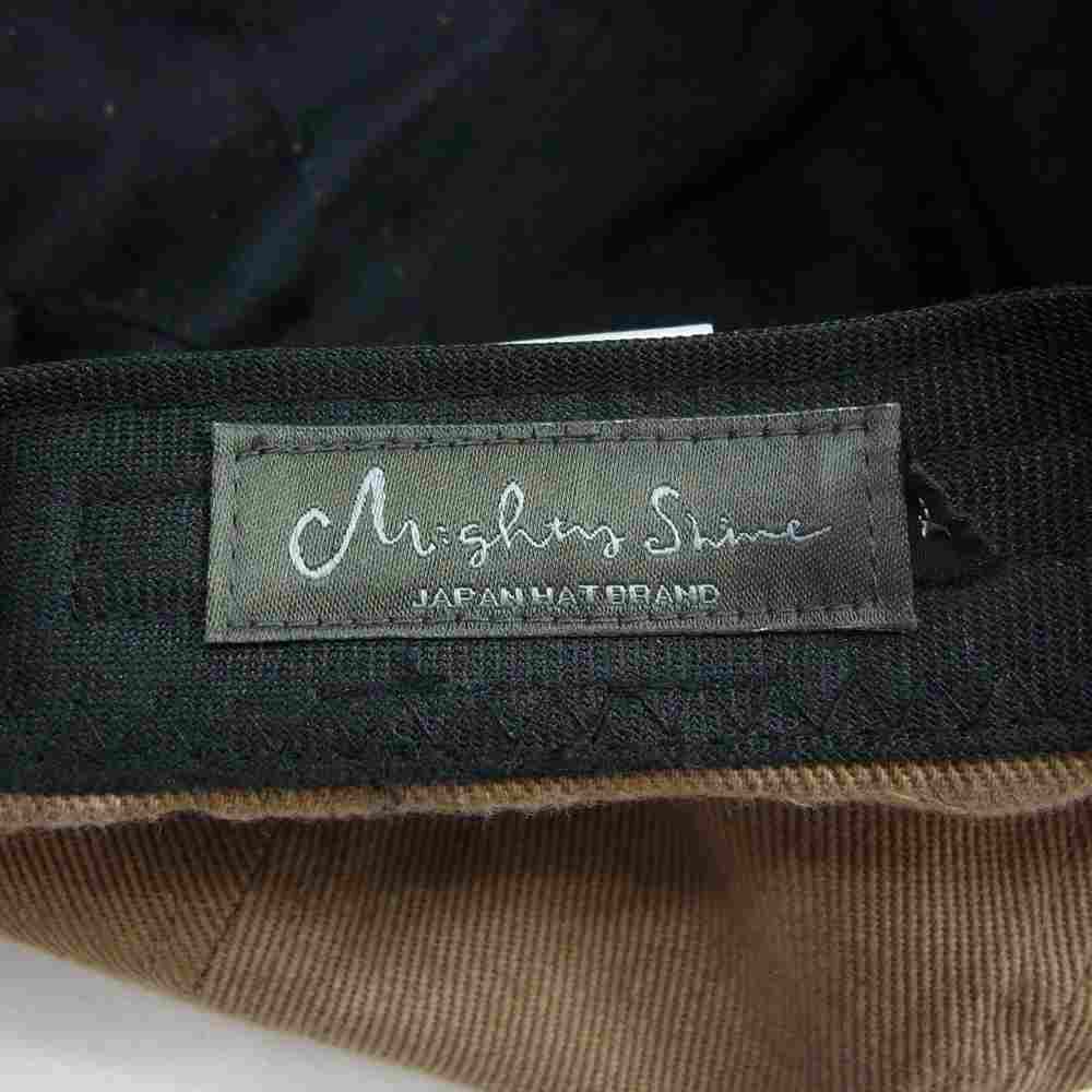 マイティーシャイン Bill hunting cap ビル ハンチング キャップ ベージュ系 L【中古】