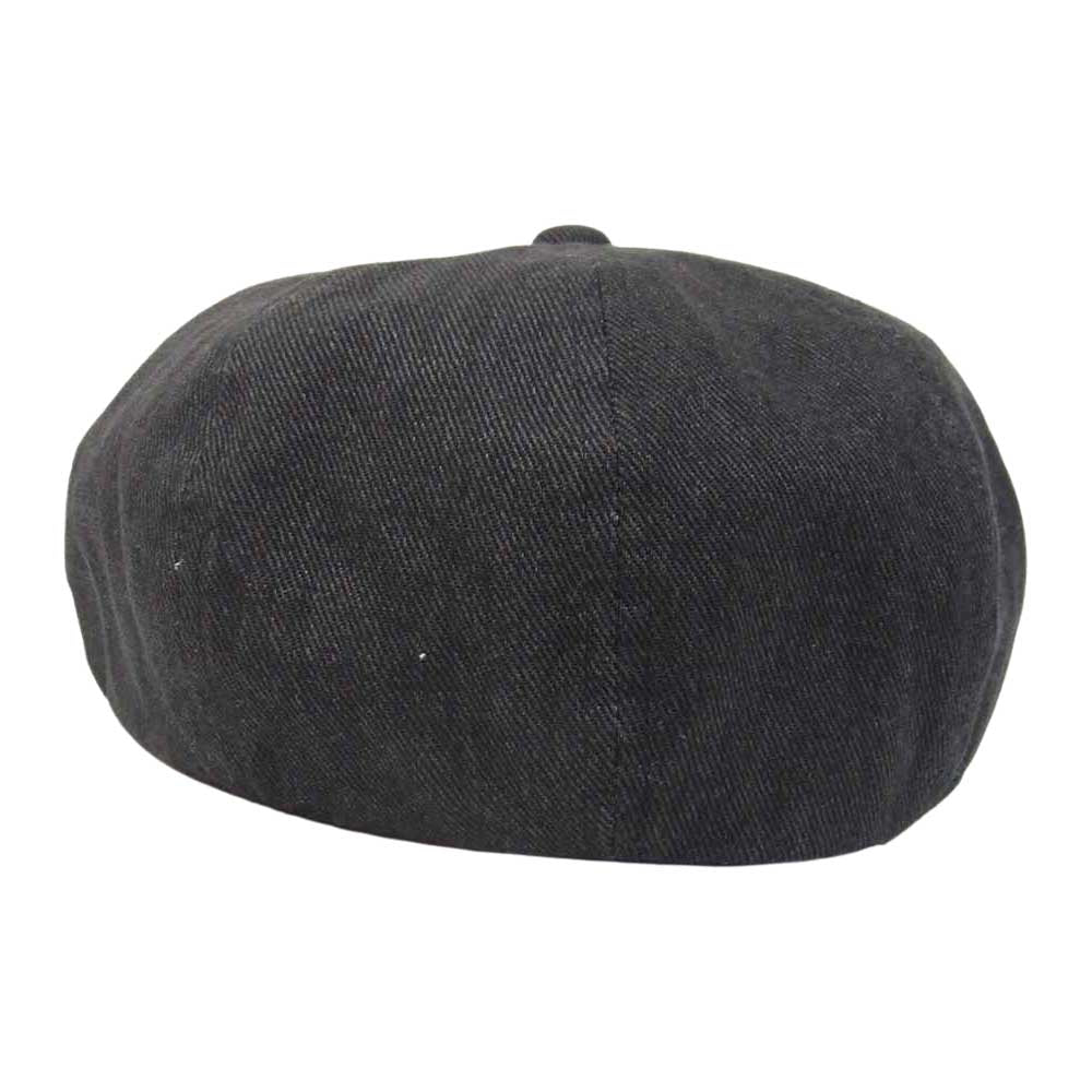 マイティーシャイン Bill hunting cap ビル ハンチング キャップ　ブラック ダークグレー系 L【中古】
