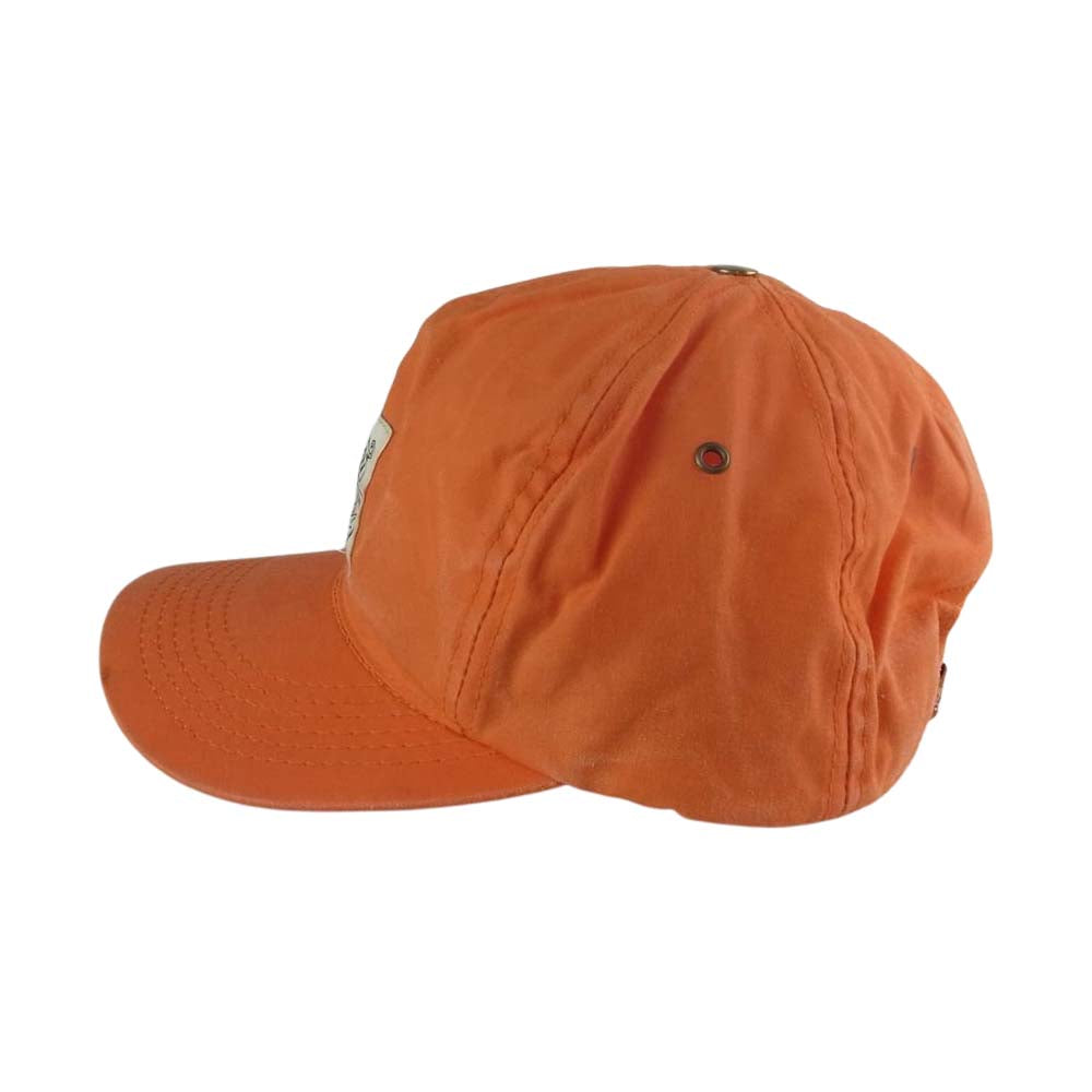 シップ・ジョン WAXED Wills CAP ワックスド ウィルズ キャップ 帽子 オレンジ オレンジ系【中古】