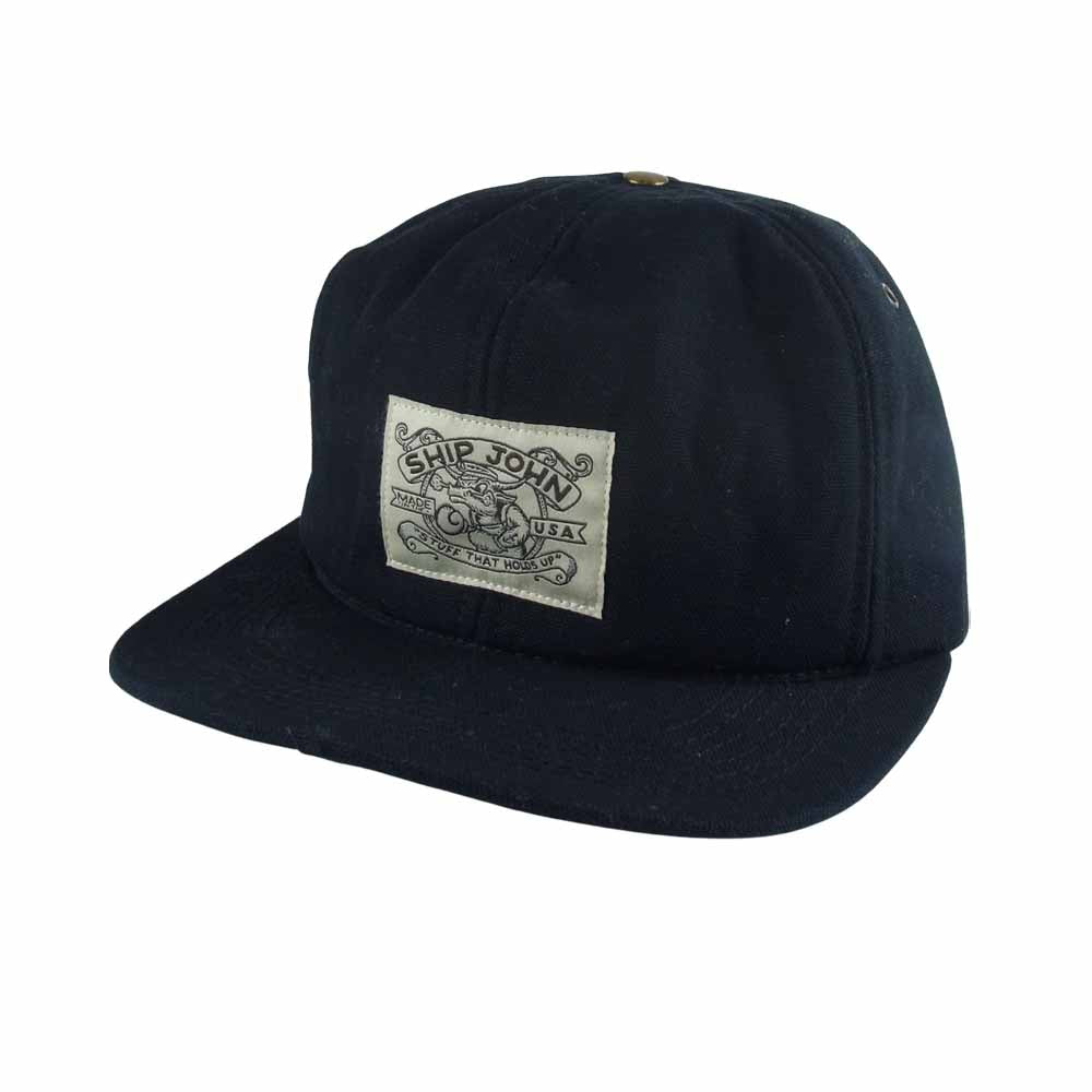 シップ・ジョン Trucker Hat black トラッカー ハット キャップ 帽子 ブラック ブラック系【中古】